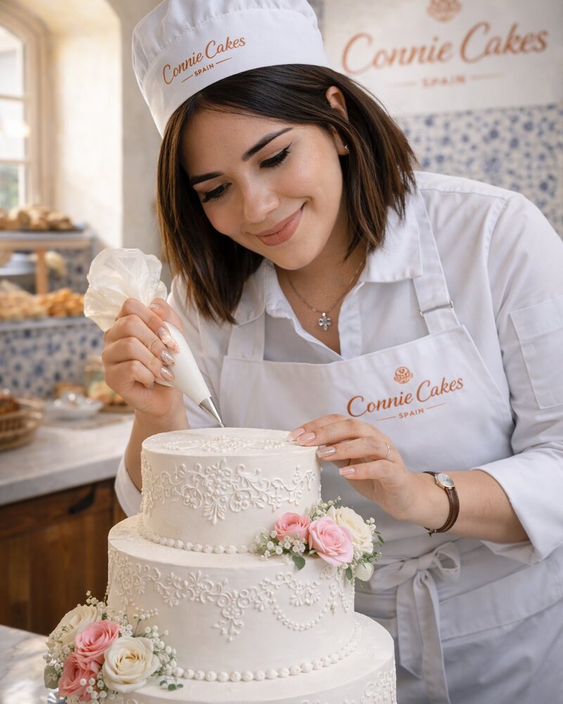 Connie, fundadora de Connie Cakes